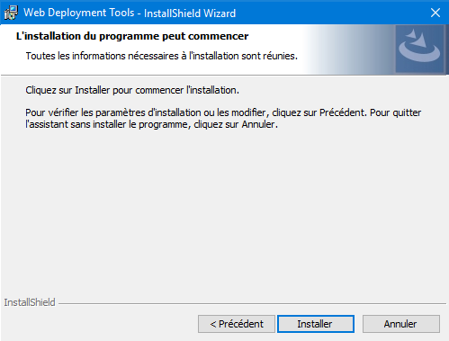 Etape prêt à installer